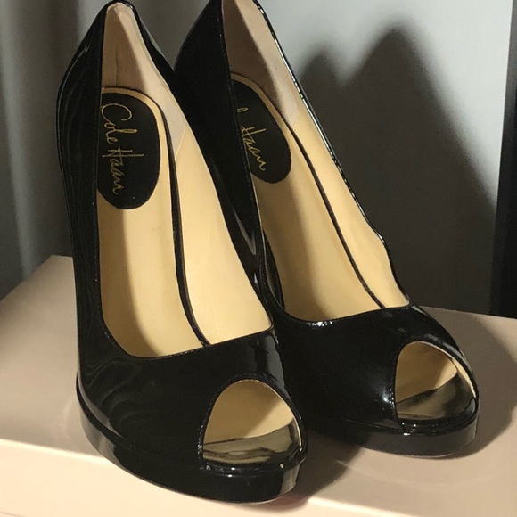 Cole Haan Peep Toe Pumps - Picture 2 of 3